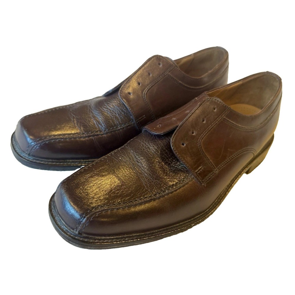 Bostonian First Flex Brown Leather Oxford Dress Shoes Men's Size 9.5 M 24346